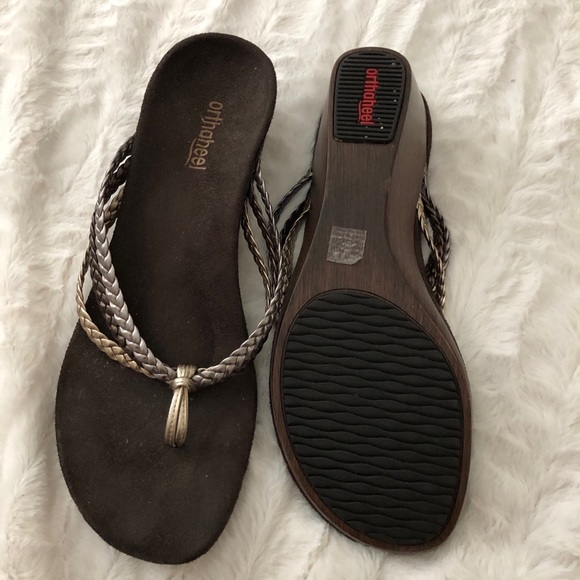 Orthoheel wedge sandals - Picture 3 of 3